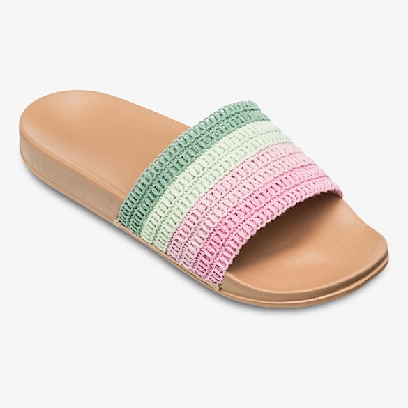 Klapki Roxy Slippy IV Crochet orchid bouquet 2025 - 3