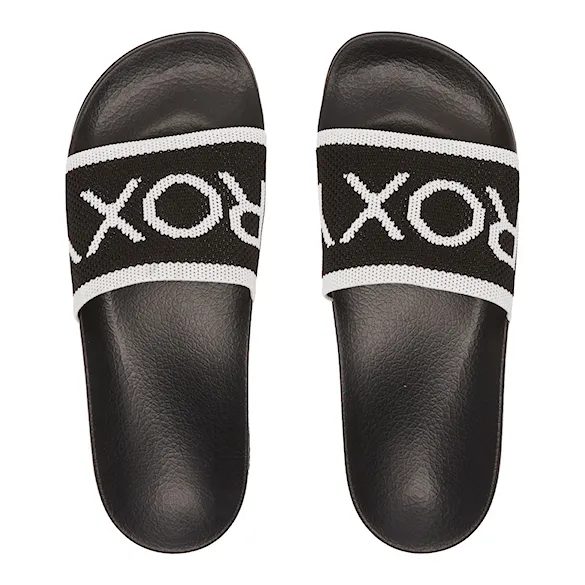 Šľapky Roxy Slippy Knit black 2025 - 1