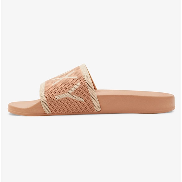 Šľapky Roxy Slippy Knit wheat/turkish coffee 2025 - 6