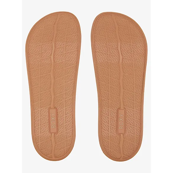 Slide Sandals Roxy Slippy Knit wheat/turkish coffee 2025 - 7