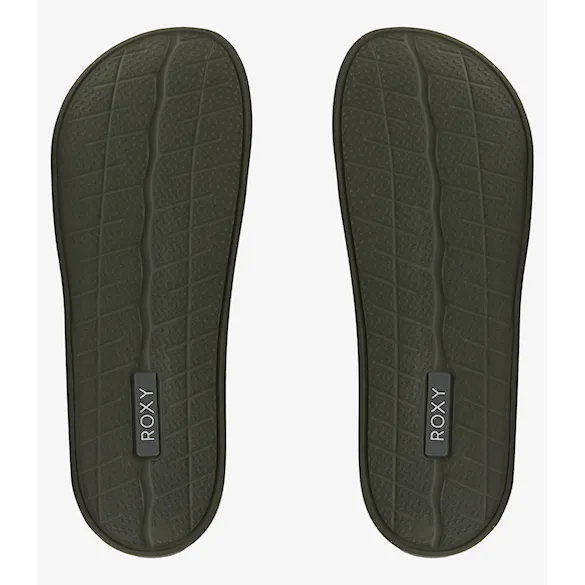 Pantofle Roxy Slippy Wp army green 2024 - 10