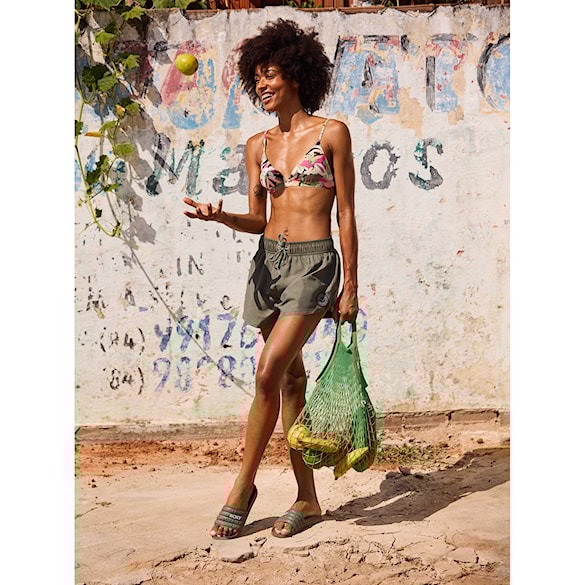 Šľapky Roxy Slippy Wp army green 2024 - 8