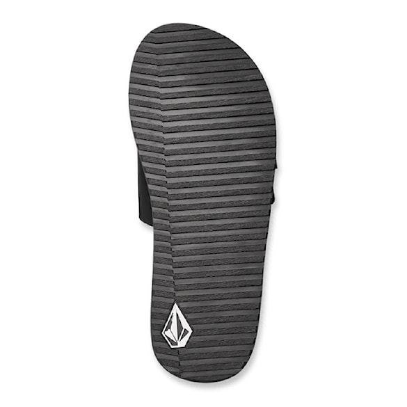 Šľapky Volcom Recliner Slide black white 2026 - 2