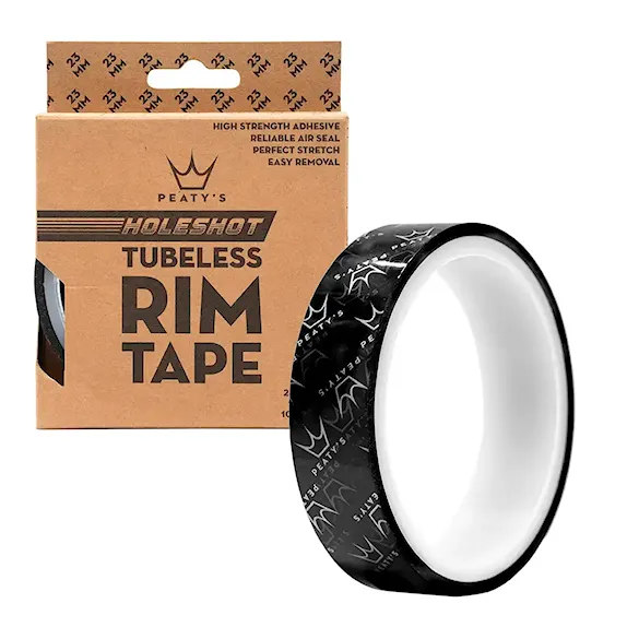 Rim Tape Peaty's Holeshot Rim Tape 23 MM - 10 M black - 1