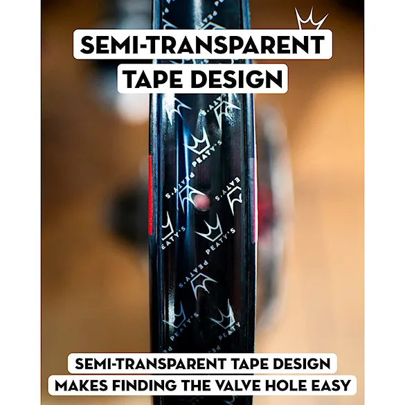 Taśma na obręcz Peaty's Holeshot Rim Tape 32 MM - 10 M black - 6