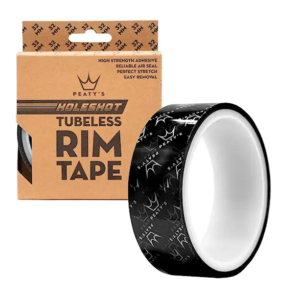 Taśma na obręcz Peaty's Holeshot Rim Tape 32 MM - 10 M black - 1