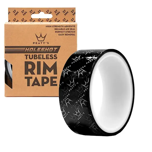 Taśma na obręcz Peaty's Holeshot Rim Tape 37 MM - 10 M black - 1