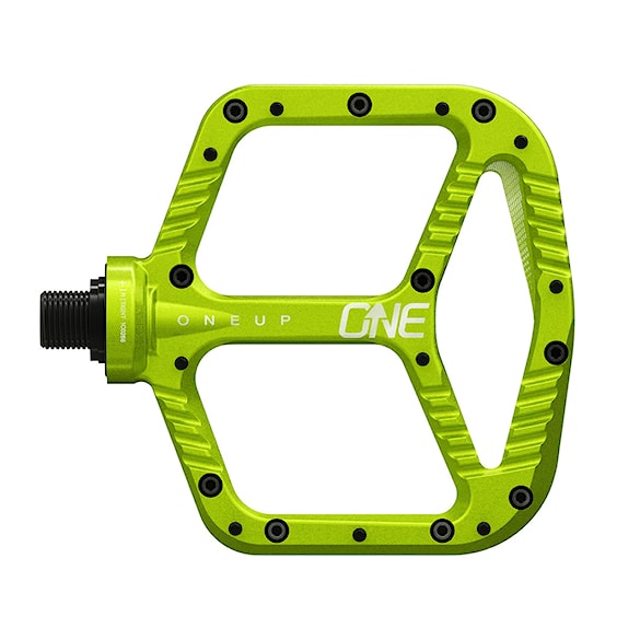 Pedals OneUp Flat Pedal Aluminium green - 1