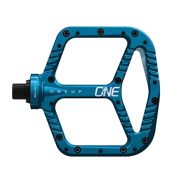 Pedály OneUp Flat Pedal Aluminium blue - 1