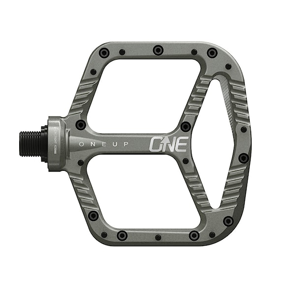 Pedále OneUp Flat Pedal Aluminium grey - 1