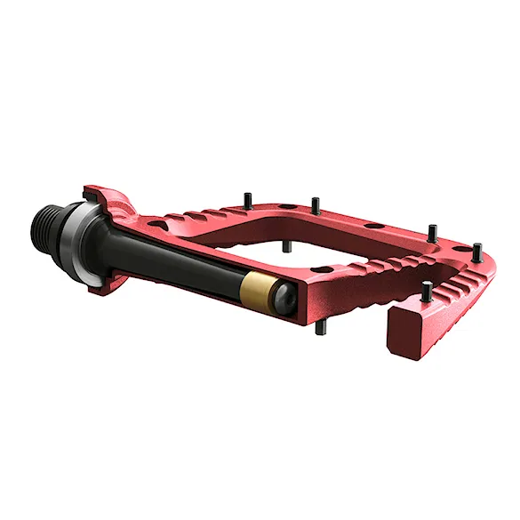 Pedály OneUp Flat Pedal Aluminium red - 4