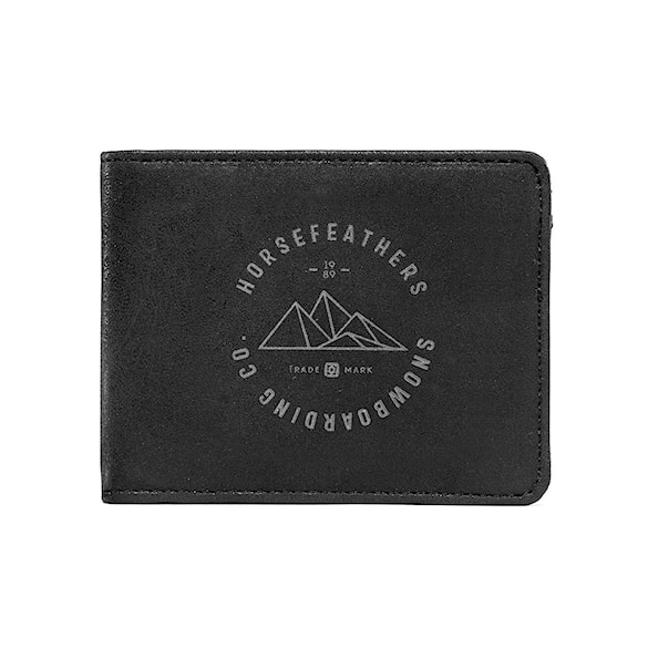 Portfel Horsefeathers Colbert black 2020 - 1