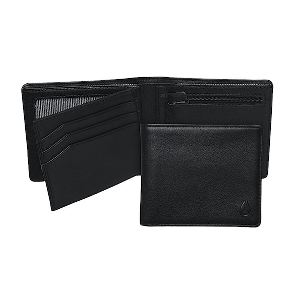 Peněženka Nixon Apex Big Bill Tri-Fold all black 2013 - 1