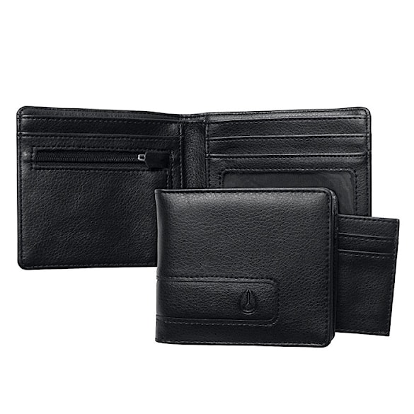 Peněženka Nixon Showtime Bi-Fold Zip all black 2013 - 1