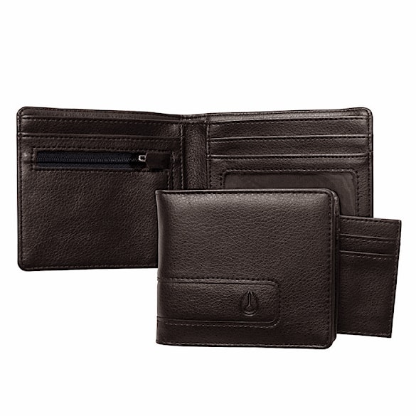 Peněženka Nixon Showtime Bi-Fold Zip brown 2013 - 1