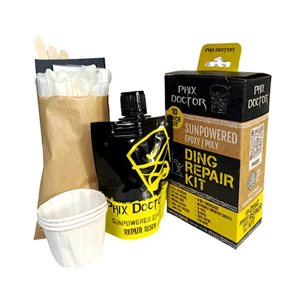 Zestaw naprawczy do deski surfingowej Phix Doctor Epoxy Kit yellow large - 2
