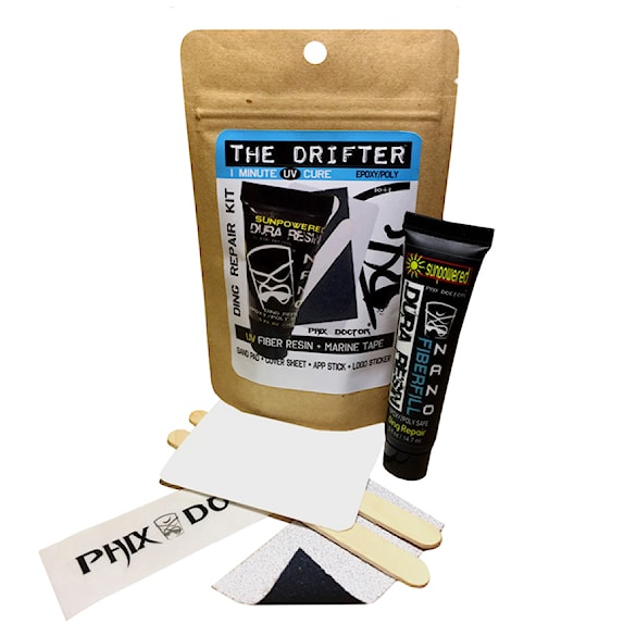 Zestaw naprawczy do deski surfingowej Phix Doctor The Drifter-Mini Travel Kit-Epox - 1