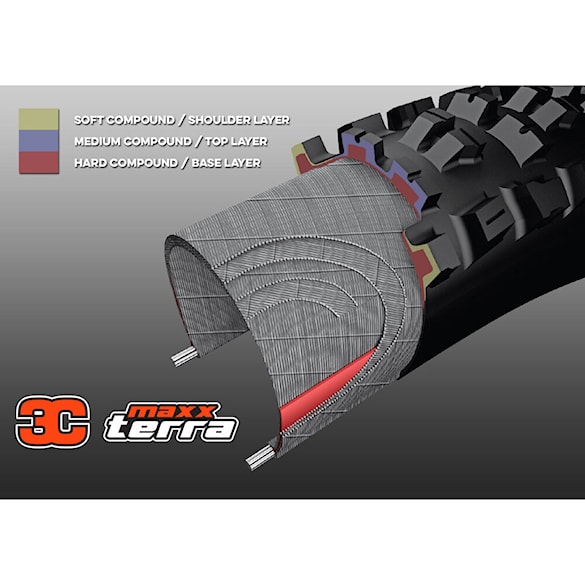 Plášť Maxxis Assegai 29×2.60" 3CT/EXO+/TR - 3