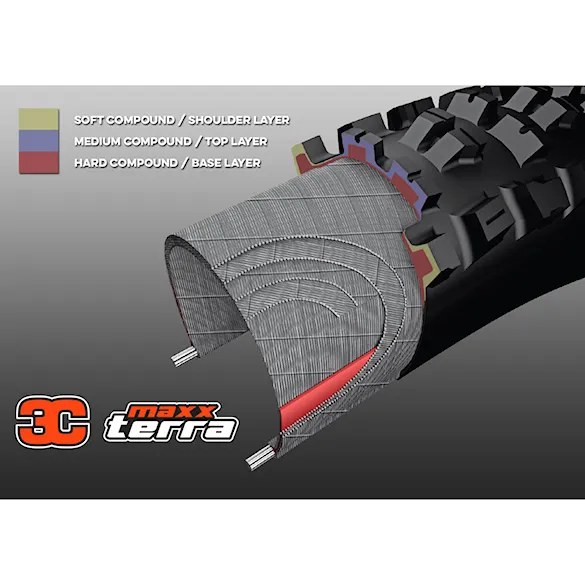 Plášť Maxxis Assegai 29×2.60" 3CT/EXO+/TR - 3