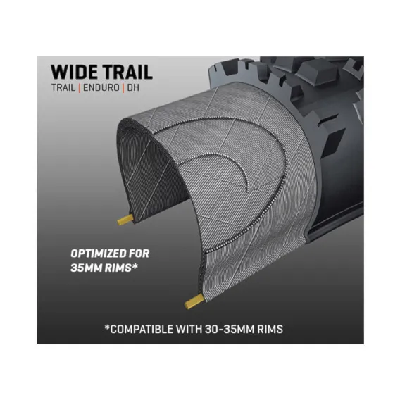 Tire Maxxis Minion DHR II 26×2.40" WT Dual/EXO/TR - 3