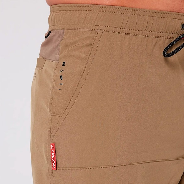 Plavky Follow All Day Shorts deep taupe 2026 - 7
