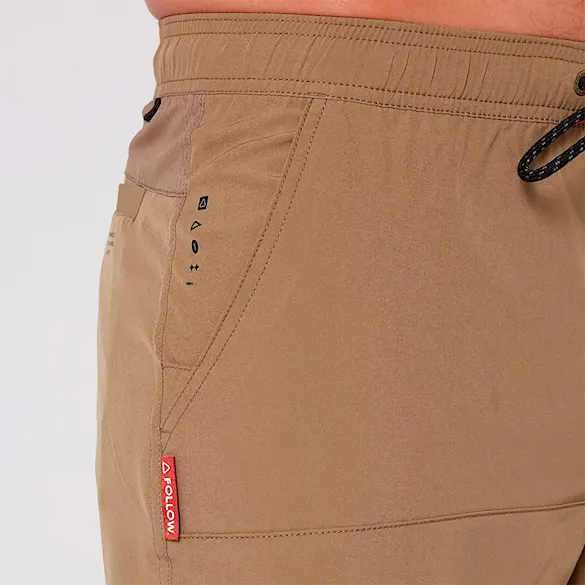 Plavky Follow All Day Shorts deep taupe 2026 - 7
