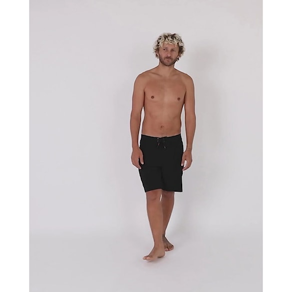 Plavky Follow Global Tech Boardie black 2026 - 2