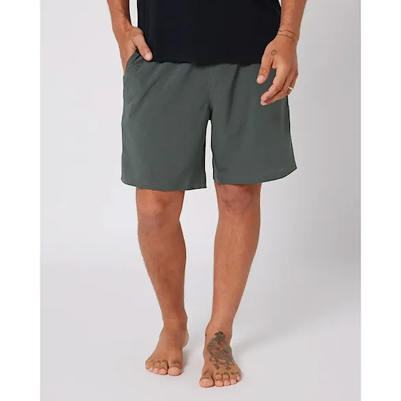 Plavky Follow Tech Shorts olive 2026 - 7