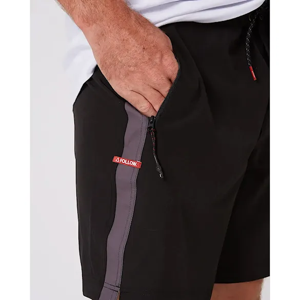 Plavky Follow Water Boardie black 2026 - 5