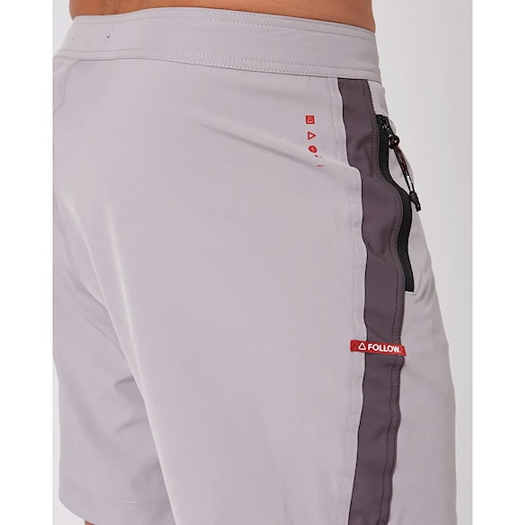 Plavky Follow Water Boardie grey 2025 - 7