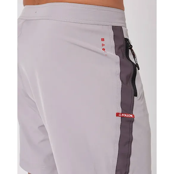 Plavky Follow Water Boardie grey 2025 - 7