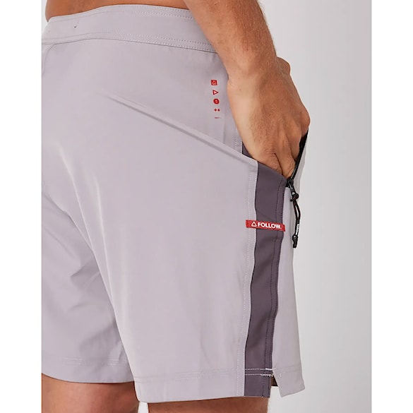 Plavky Follow Water Boardie grey 2025 - 8