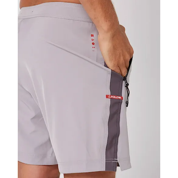 Plavky Follow Water Boardie grey 2025 - 8