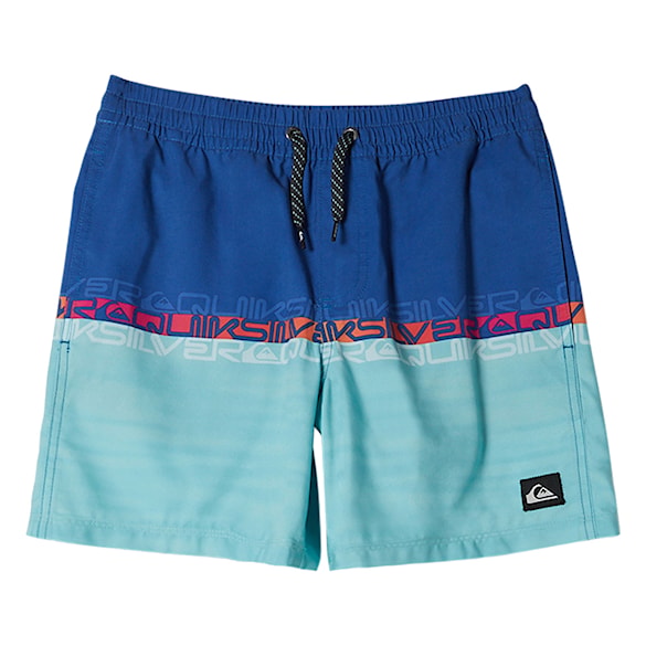 Plavky Quiksilver Everyday Wordblock Volley Youth 14 monaco blue 2024 - 1