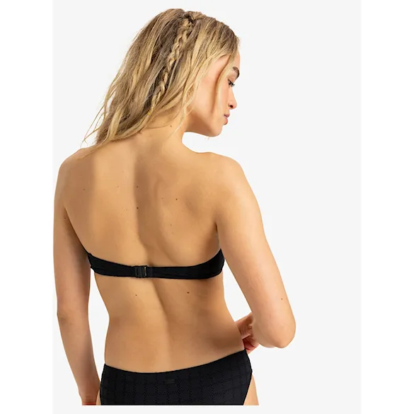 Strój kąpielowy Roxy Camilo Bandeau anthracite 2025 - 4