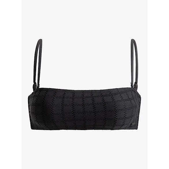 Strój kąpielowy Roxy Camilo Bandeau anthracite 2025 - 2