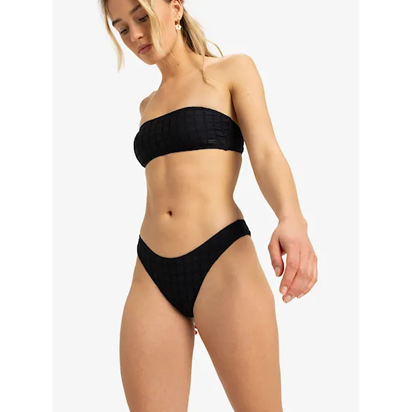 Strój kąpielowy Roxy Camilo Bandeau Cheeky anthracite 2025 - 4
