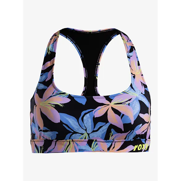 Strój kąpielowy Roxy Active Bralette anthracite kiss 2024 - 5