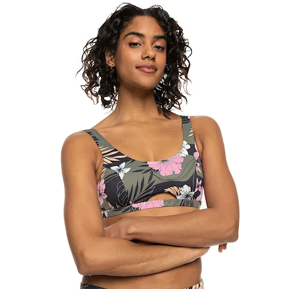 Plavky Roxy Pro The Tilt Shift Bra anthracite classic pro surf 2024 - 1