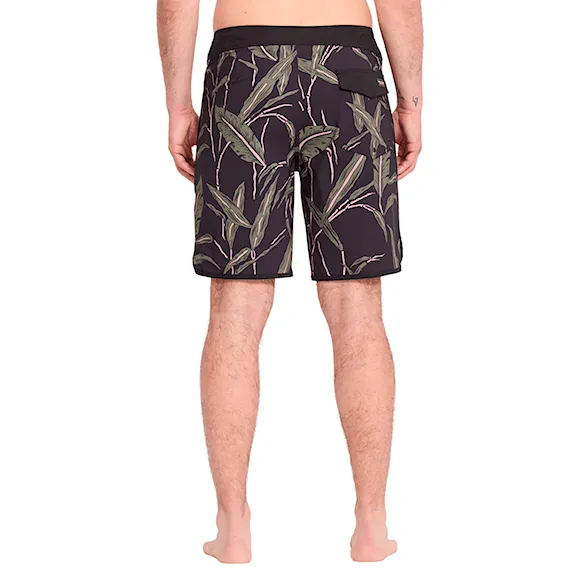 Plavky Volcom Encounter Scallop Mod 19 black 2026 - 2