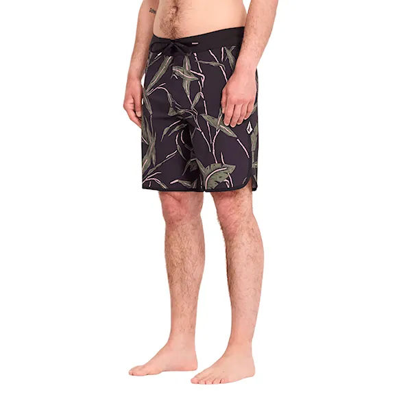 Plavky Volcom Encounter Scallop Mod 19 black 2026 - 3