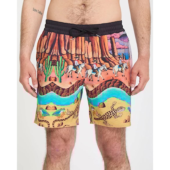 Plavky Volcom FA Mickey Mason Trunk 17 multi 2026 - 3