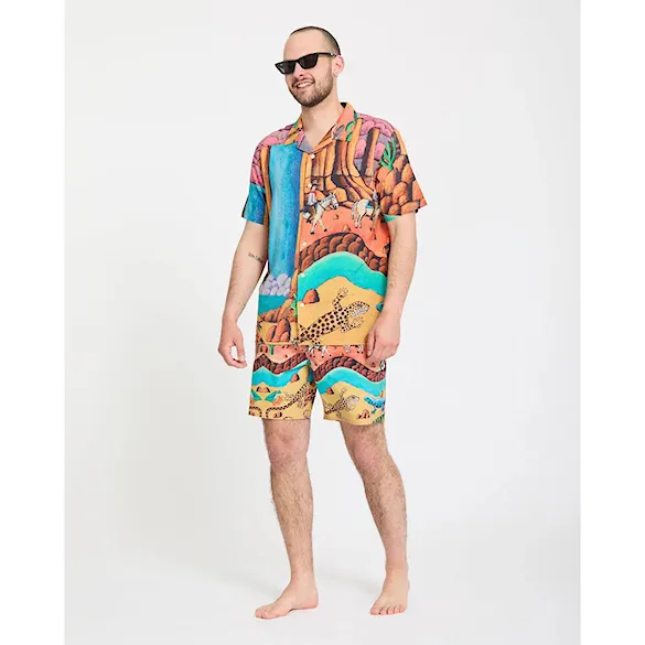 Plavky Volcom FA Mickey Mason Trunk 17 multi 2026 - 6