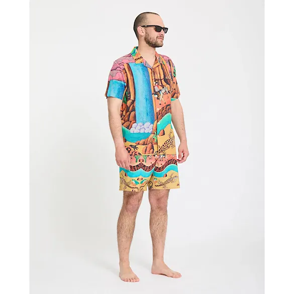 Plavky Volcom FA Mickey Mason Trunk 17 multi 2026 - 7