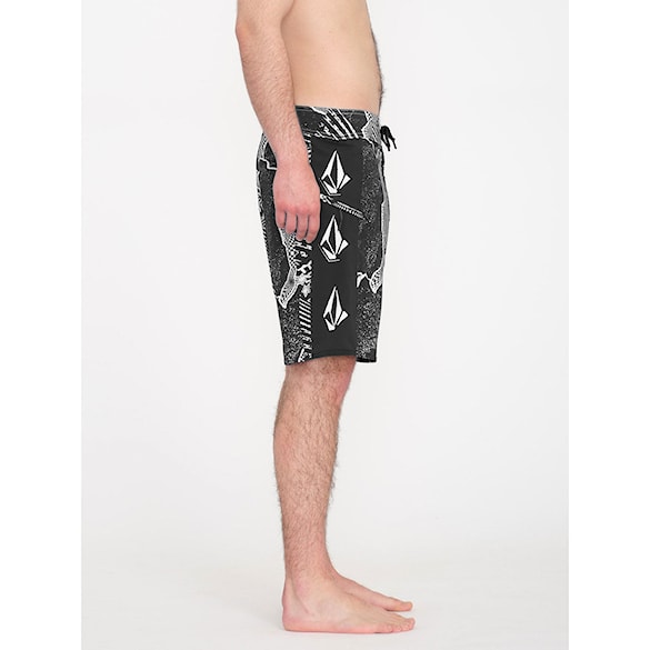 Swimwear Volcom Lido Iconic Mod 19 black white 2024 - 3
