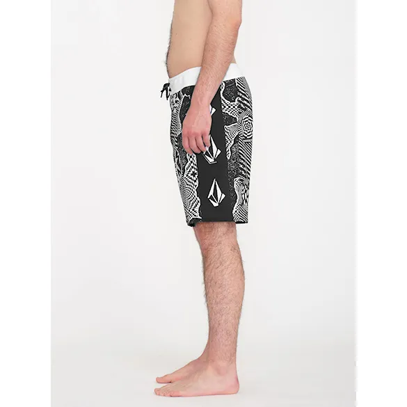 Swimwear Volcom Lido Iconic Mod 19 black white 2024 - 4