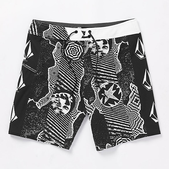 Swimwear Volcom Lido Iconic Mod 19 black white 2024 - 5
