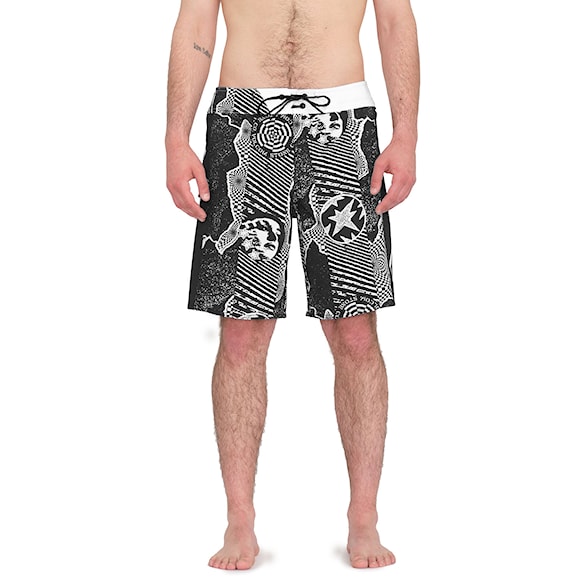 Swimwear Volcom Lido Iconic Mod 19 black white 2024 - 1