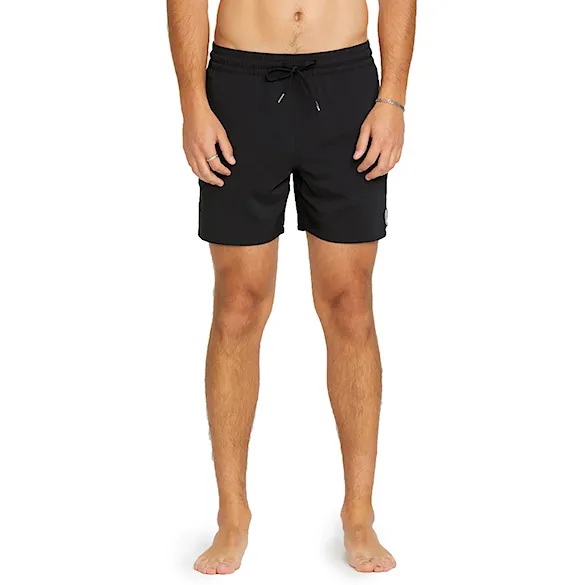 Plavky Volcom Lido Solid Trunk 16 black 2026 - 1
