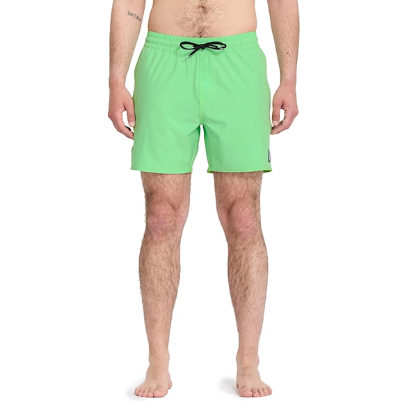 Plavky Volcom Lido Solid Trunk 16 island green 2026 - 1